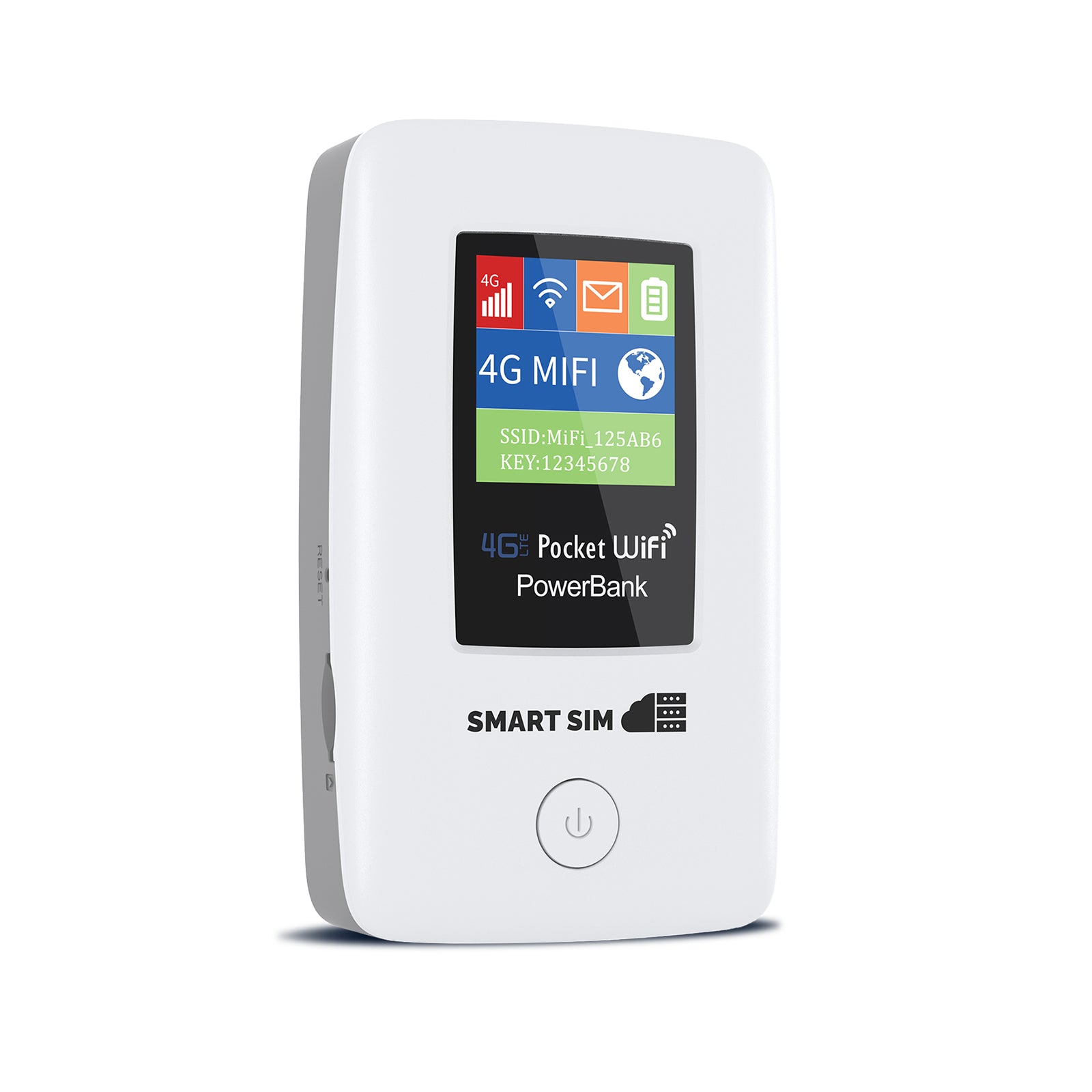 SmartSim 4G LTE WiFi Mobile Hotspot, USA & International WiFi Travel Portable Router, 6000mAh Battery +FREE SIM CARD