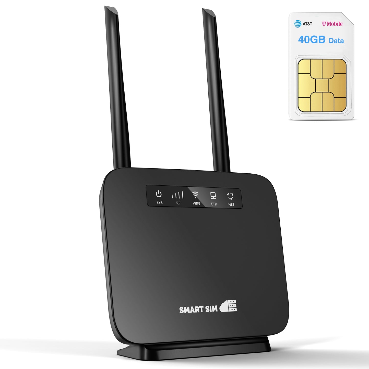 SmartSim 4G LTE WiFi Router with SIM Card