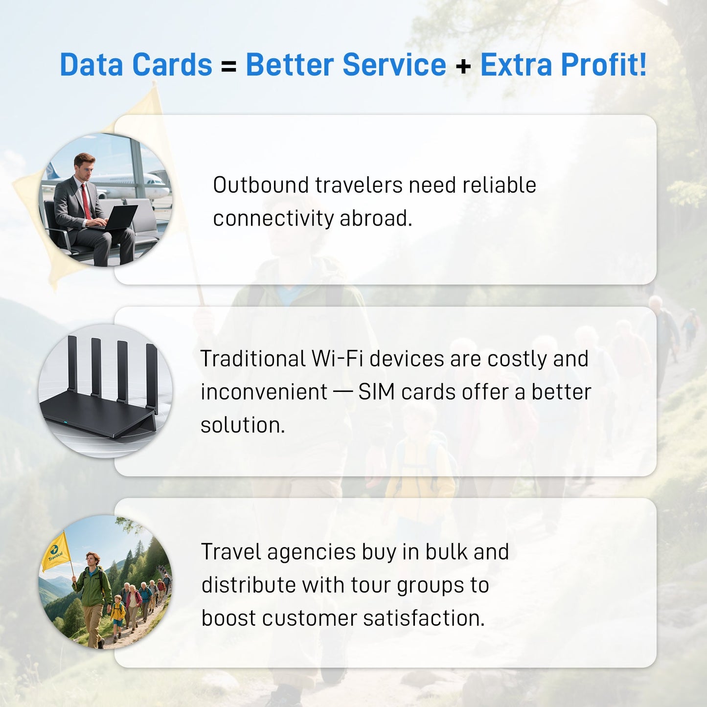 IoT Travel SIM Cards for Tourists