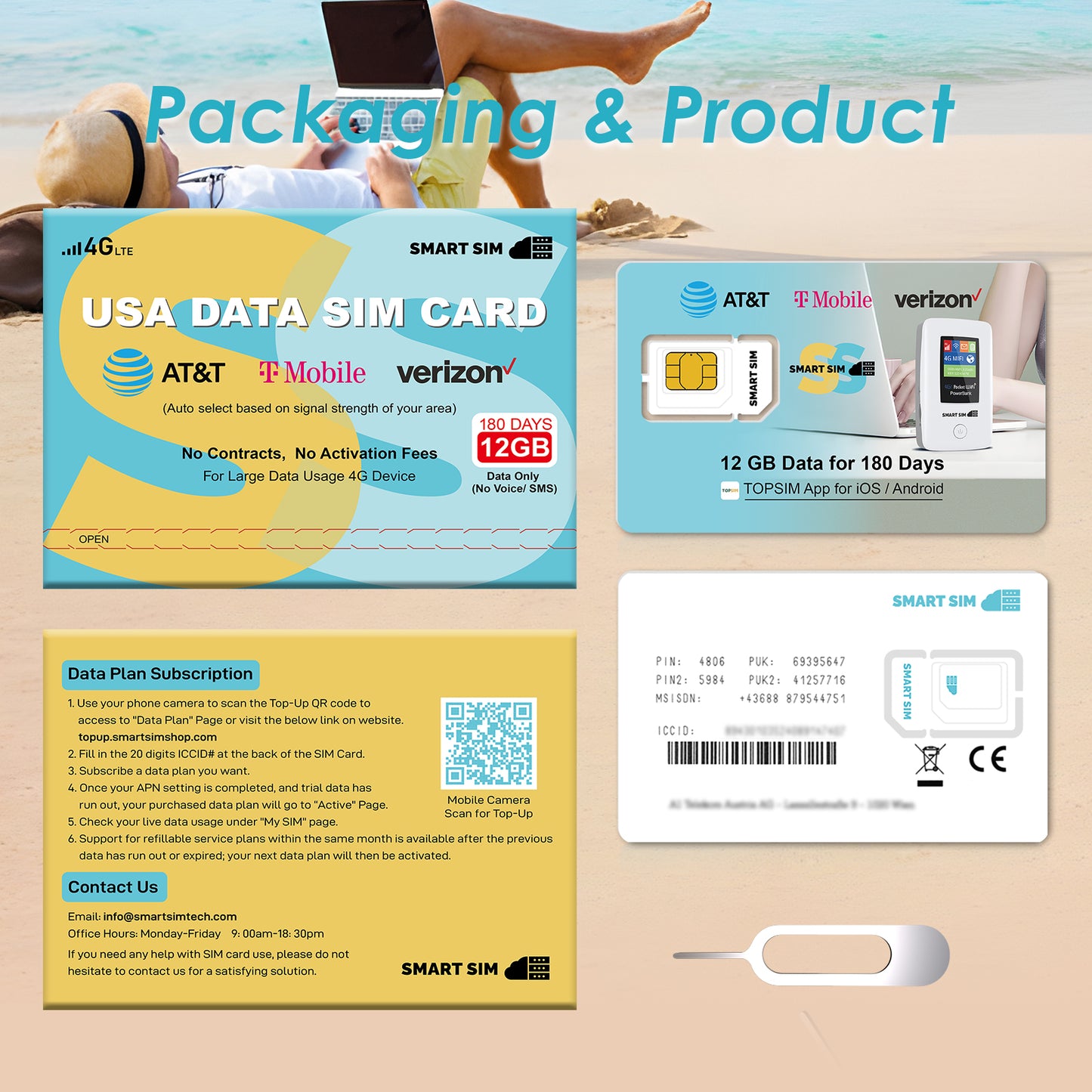 12GB for 180 Days Data SIM