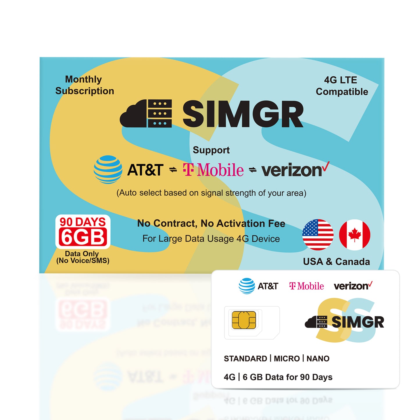 6GB for 90 Days Data SIM