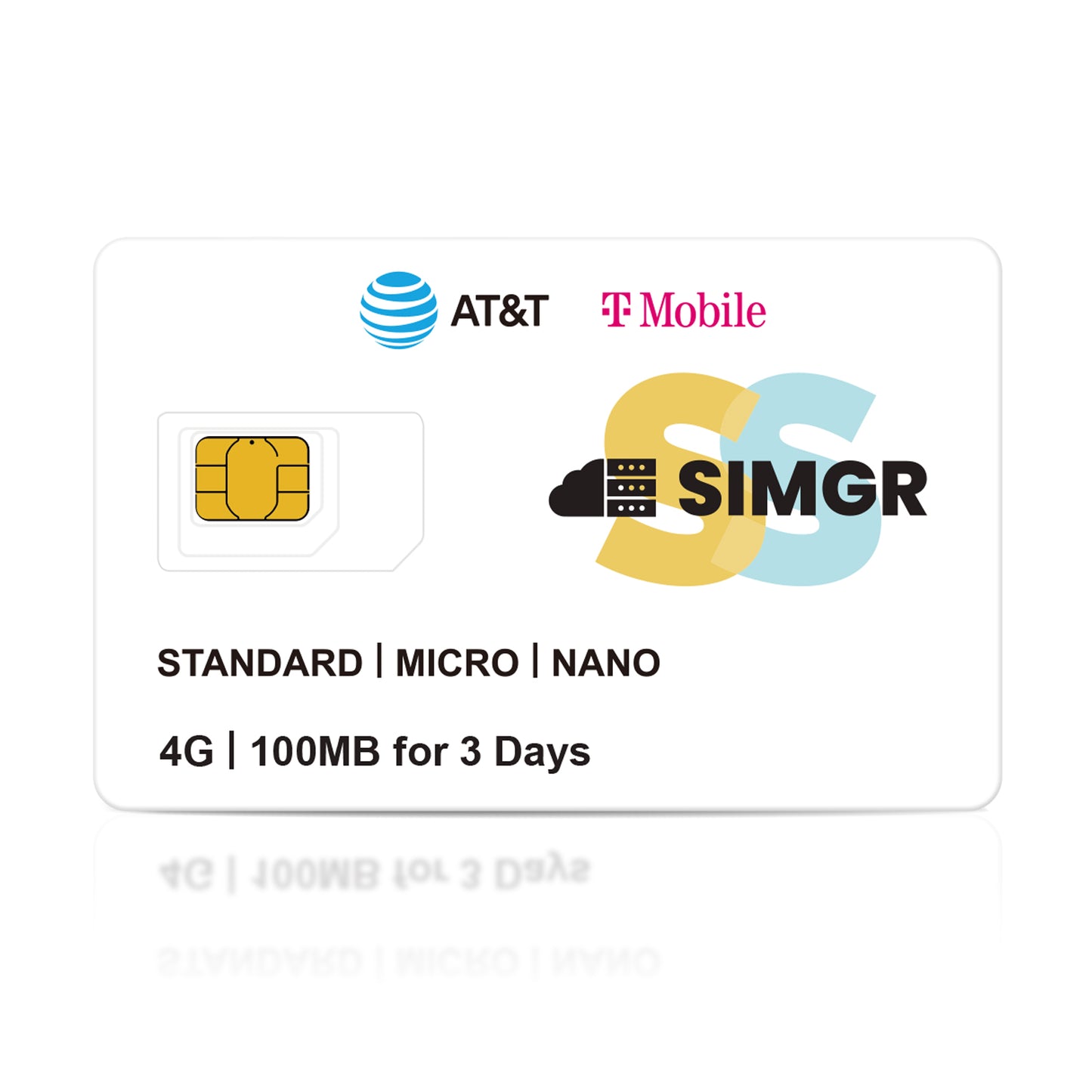 USA Only Prepaid SIM Card|FREE 100MB