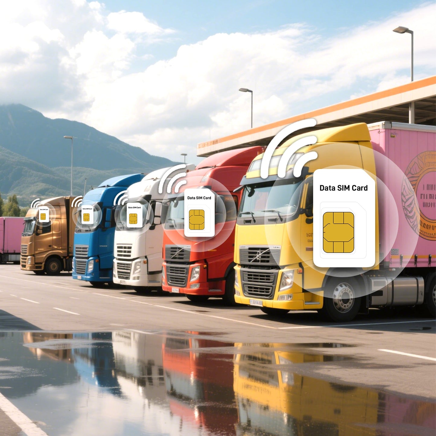 IoT Data SIM for Fleet Management