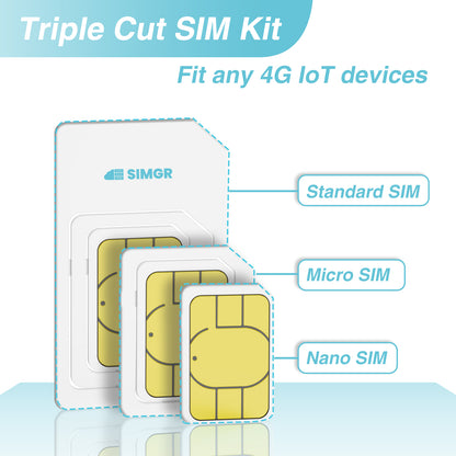 USA Only Prepaid SIM Card|FREE 100MB