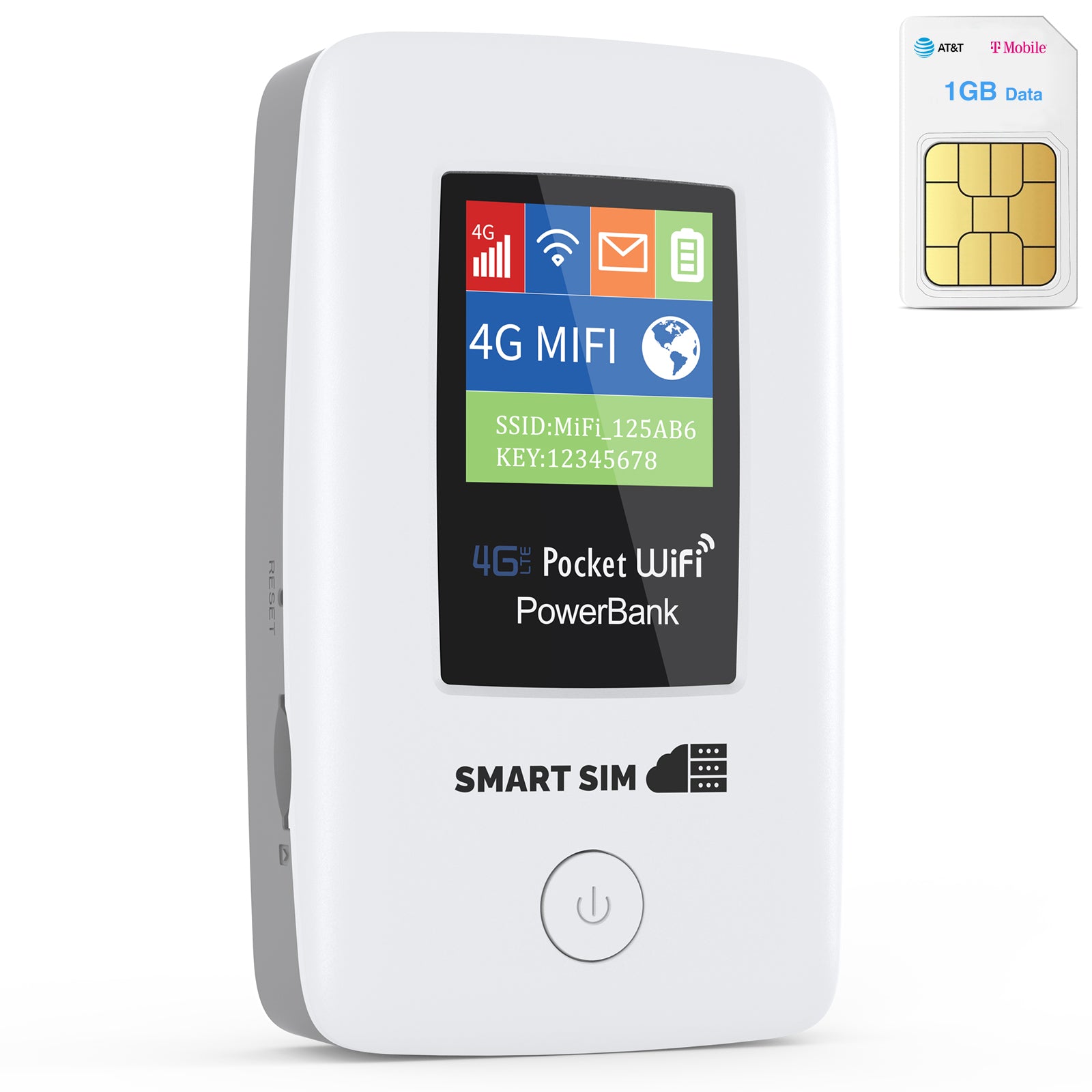 SmartSim 4G LTE WiFi Mobile Hotspot, USA & International WiFi Travel P